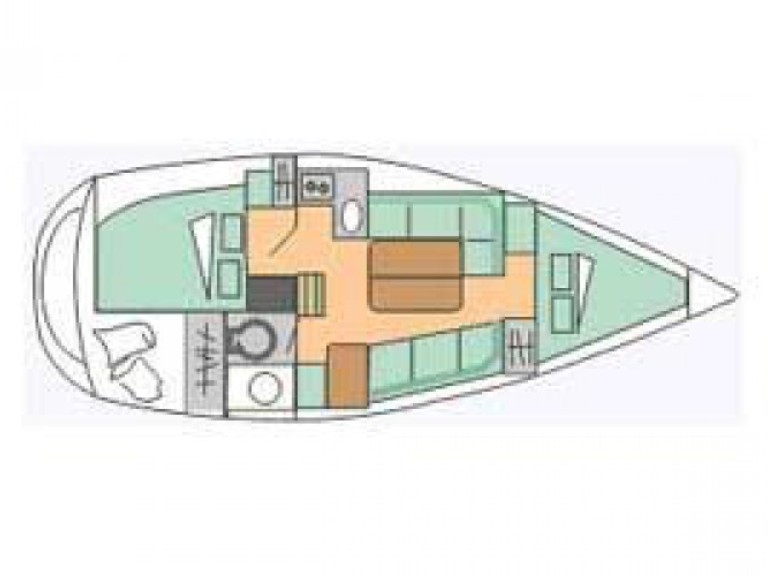 Sailboat for rent Diélette at the best price