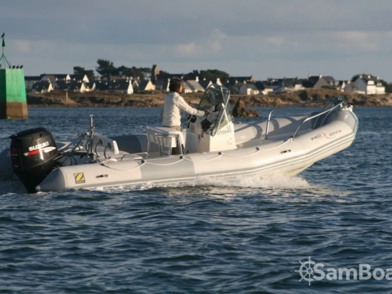 RIB rental in Port-Louis - Zodiac ZODIAC 650 PRO OPEN