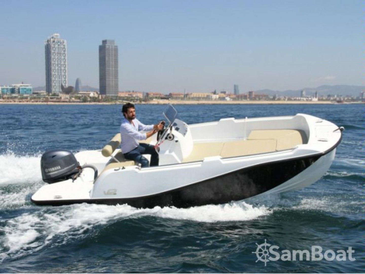 Rent a Motorboat V2-Boat 5.0 in La Savina (V2 BOAT 5.0 40HP) | SamBoat