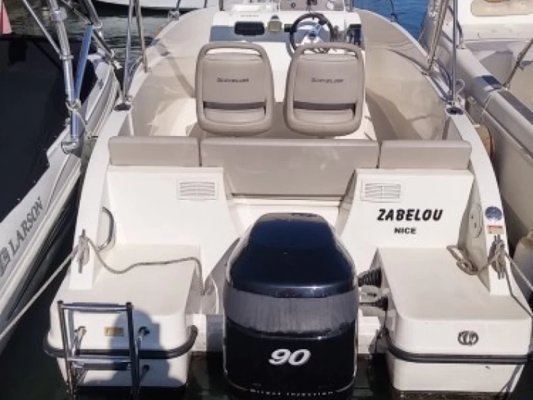 Motorboat rental with or without captain Quicksilver Antibes