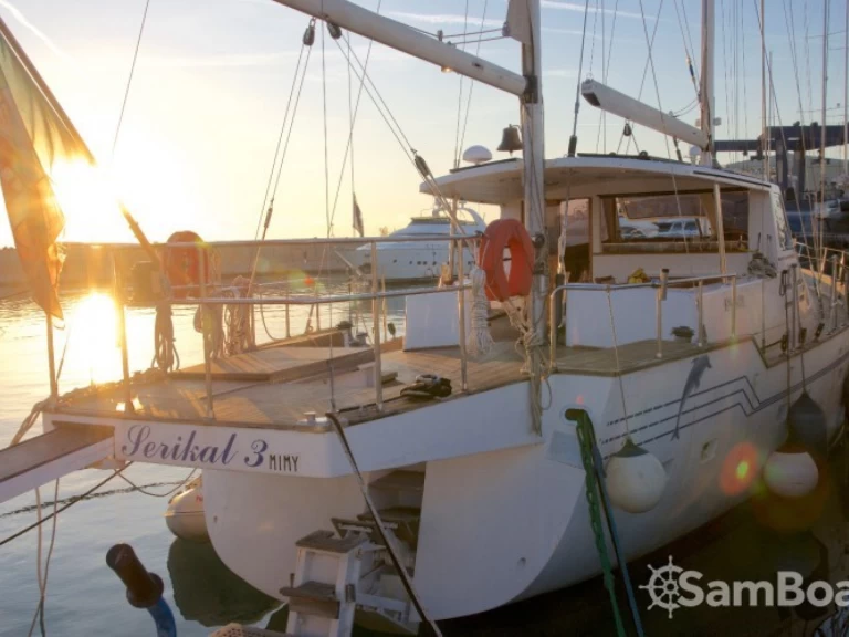Bordogna-Pacifico Bordogna Pacifico 77 charter bareboat or captained in  Sant Antoni de Portmany