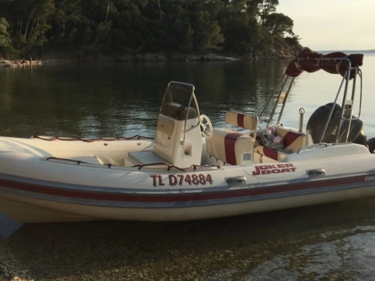 Bareboat Rental RIB Joker Boat with a boat licence