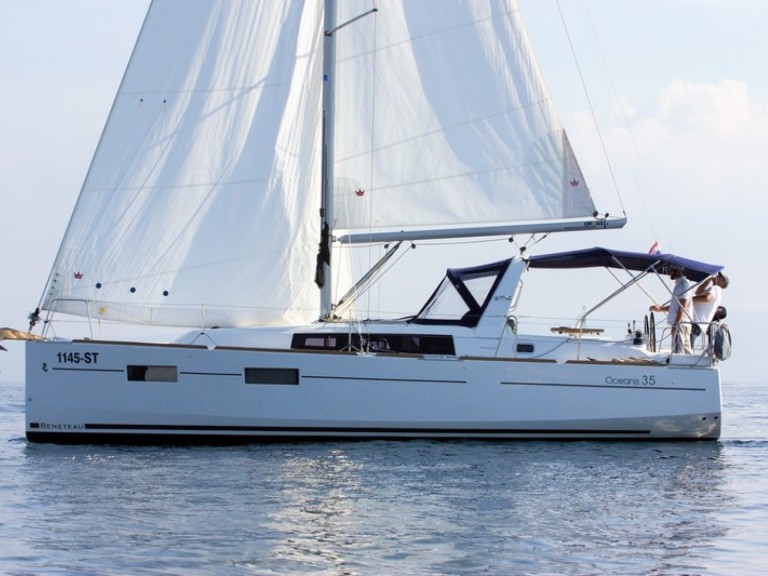 Sailboat rental with or without captain Bénéteau Split