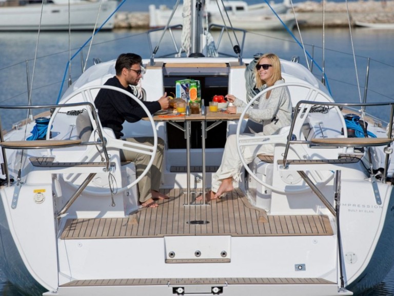 Bareboat Rental Sailboat Elan with a boat licence