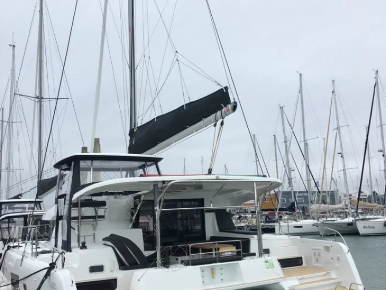 Bareboat Rental Catamaran Lagoon with a boat licence