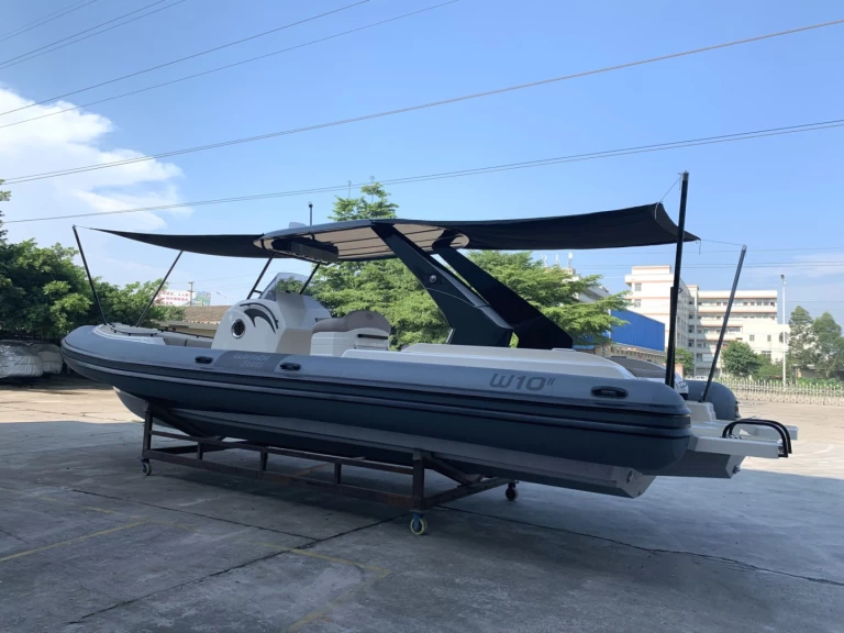 Bareboat Rental RIB Black by 3BBB with a boat licence