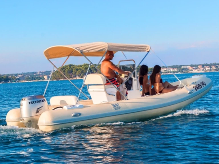 Tiger 550 Proline charter bareboat or captained in  Premantura