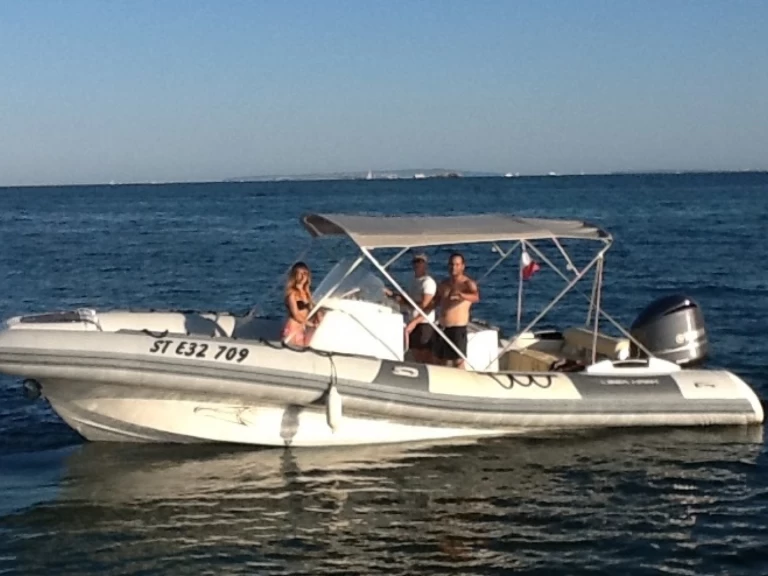 Bareboat Rental RIB Kelt with a boat licence