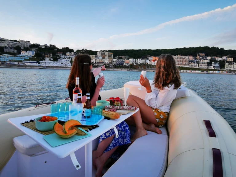 RIB rental with or without captain Tiger Le Havre