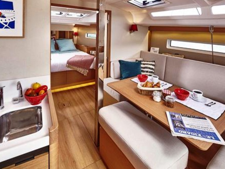 Jeanneau Sun Odyssey 440 charter bareboat or captained in  Volos