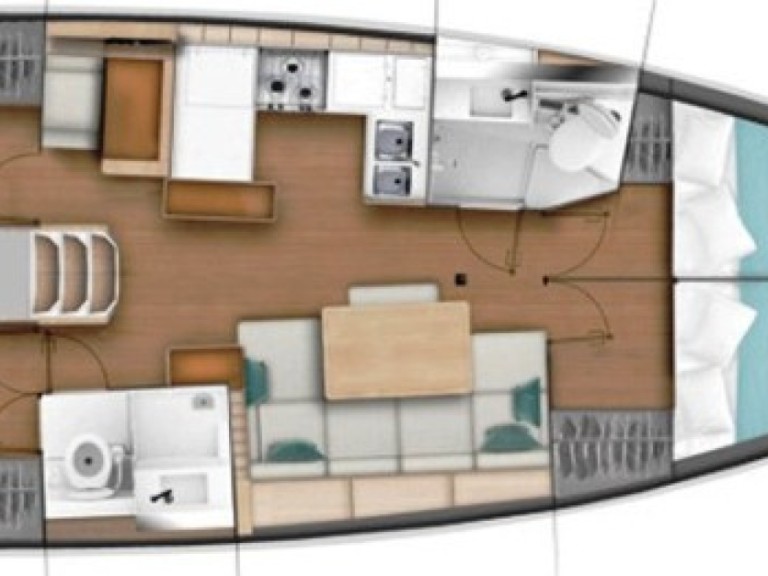 Jeanneau Sun Odyssey 440 in Volos on SamBoat