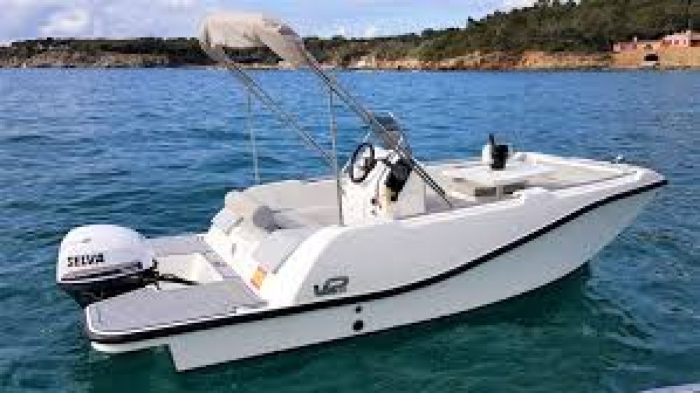 Rent a Motorboat V2 BOATS 5.0 SPORT in La Savina (V2 BOAT 5.0 40hp
