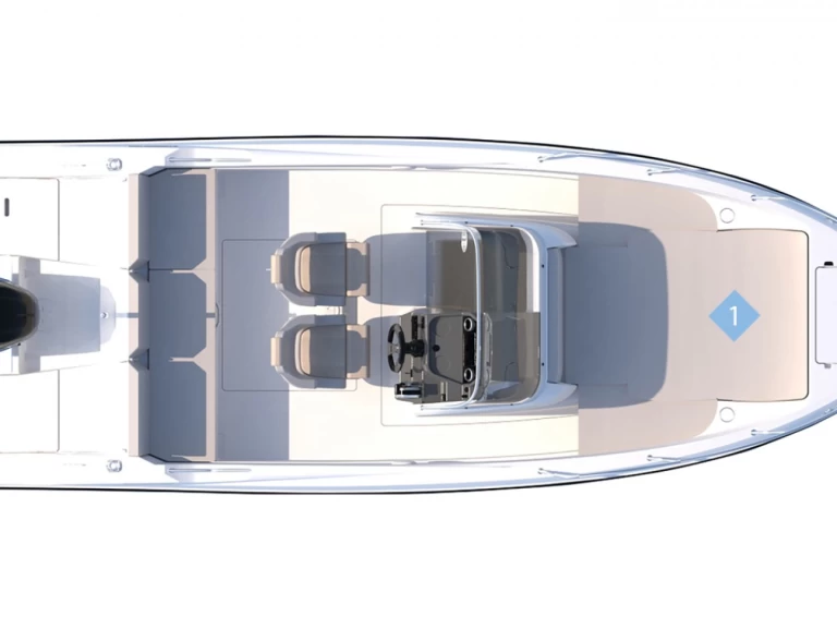 Motorboat rental in Mahón - Quicksilver Quicksilver 675 Activ Open