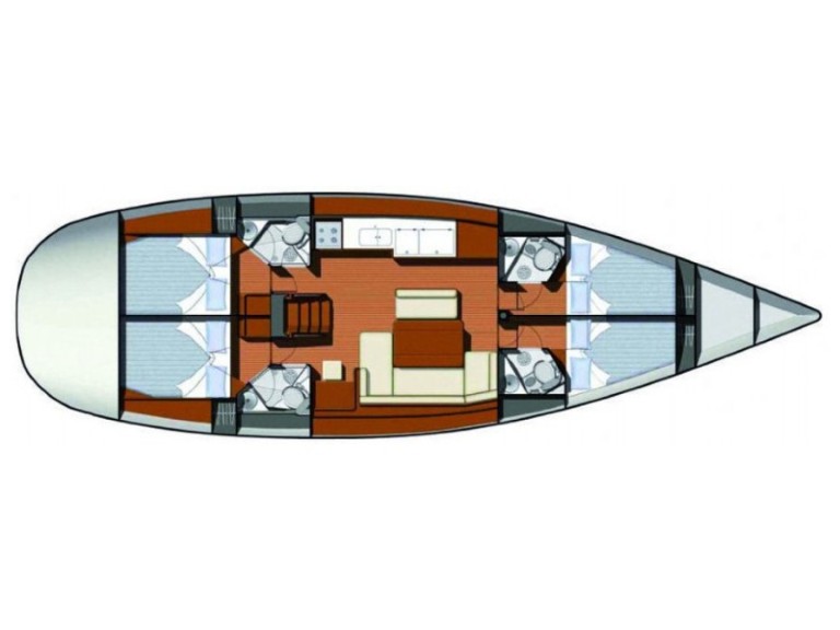 Yacht charter Šibenik cheap Sun Odyssey 49i