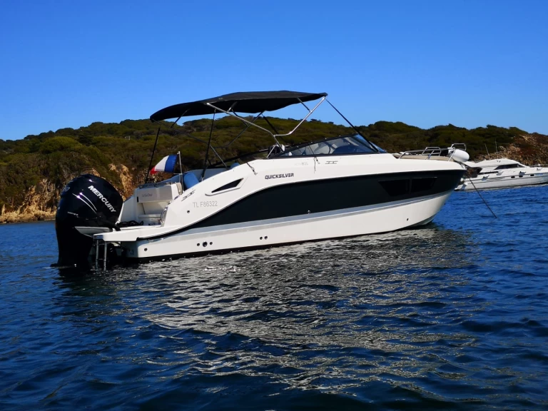 Motorboat rental with or without captain Quicksylver Hyères