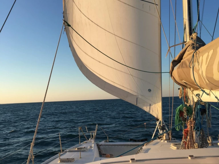 Bareboat Rental Catamaran Jeantot-Marine with a boat licence