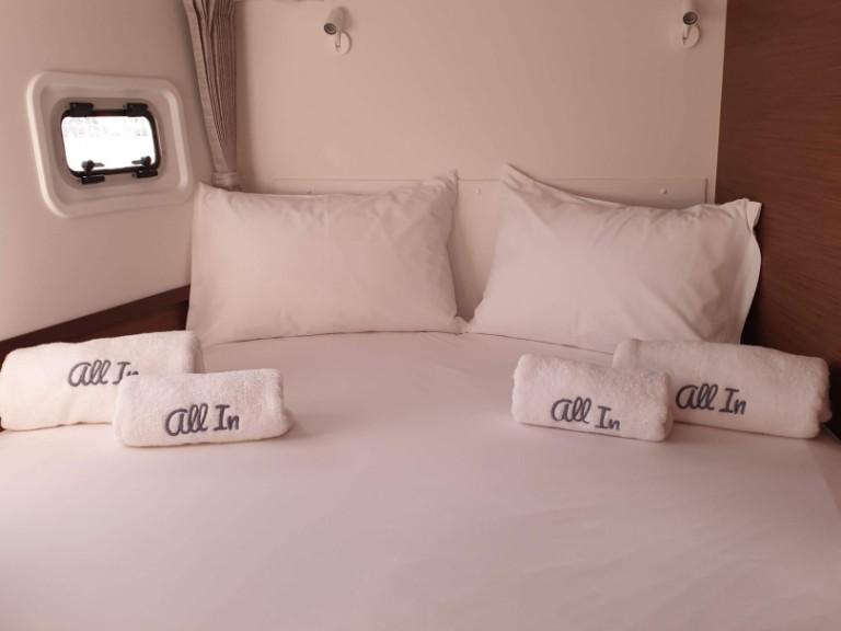 Bareboat Rental Catamaran Lagoon with a boat licence