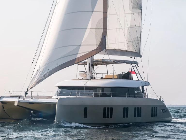 Catamaran rental in Le Marin - Sun Reef Sunreef 50