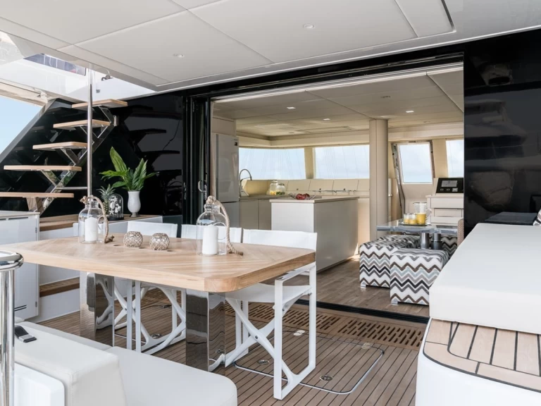 Catamaran rental with or without captain Sun Reef Le Marin
