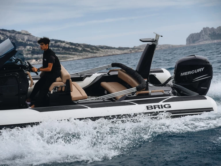 RIB rental with or without captain Brig Marseille