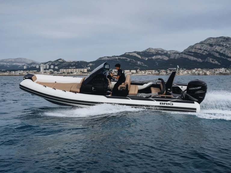 RIB rental with or without captain Brig Marseille