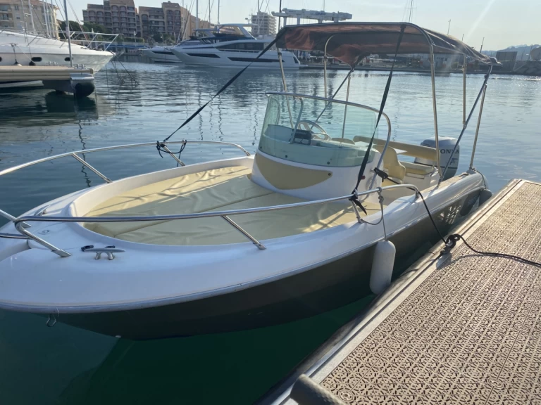 Sessa Marine Key Largo 20 Deck charter bareboat or captained in  Fréjus