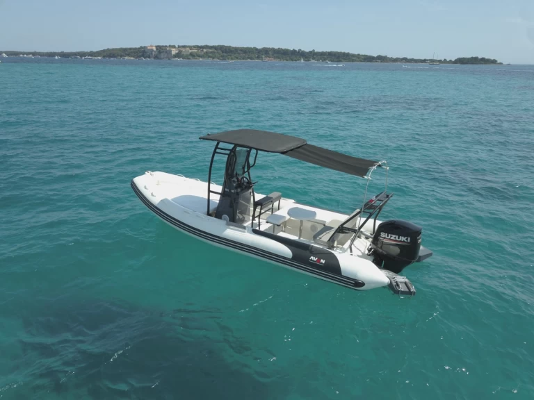 Bareboat Rental RIB Avon with a boat licence