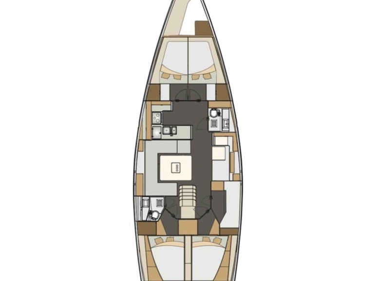 Sailboat rental with or without captain Elan Novi Vinodolski