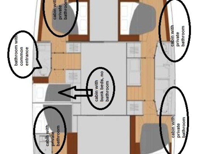 Boat rental Fountaine Pajot Saona 47 in Biograd na Moru on Samboat