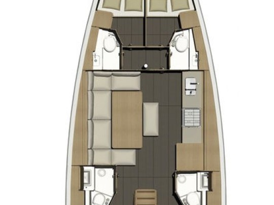 Sailboat rental in Mandalina Marina - Dufour Dufour 460 Grand Large