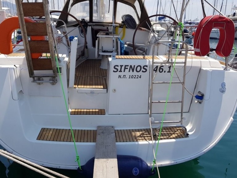 Yacht charter Alimos cheap Oceanis 46