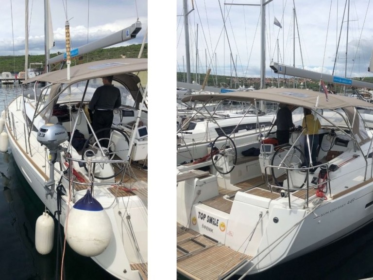 Sailboat rental with or without captain Jeanneau Punat