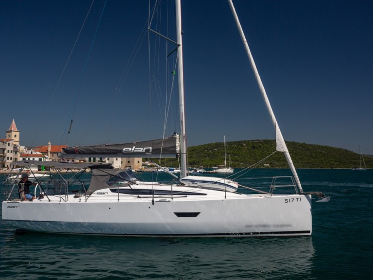 Elan E4 charter bareboat or skippered in  Pirovac