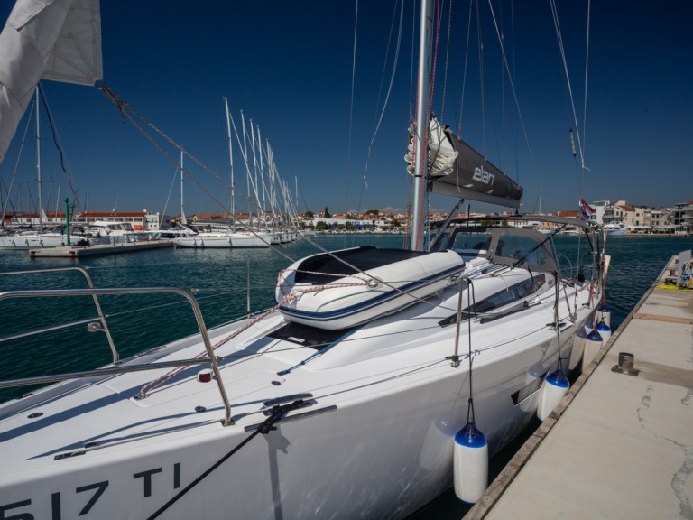 Bareboat Rental Sailboat Elan with a boat licence