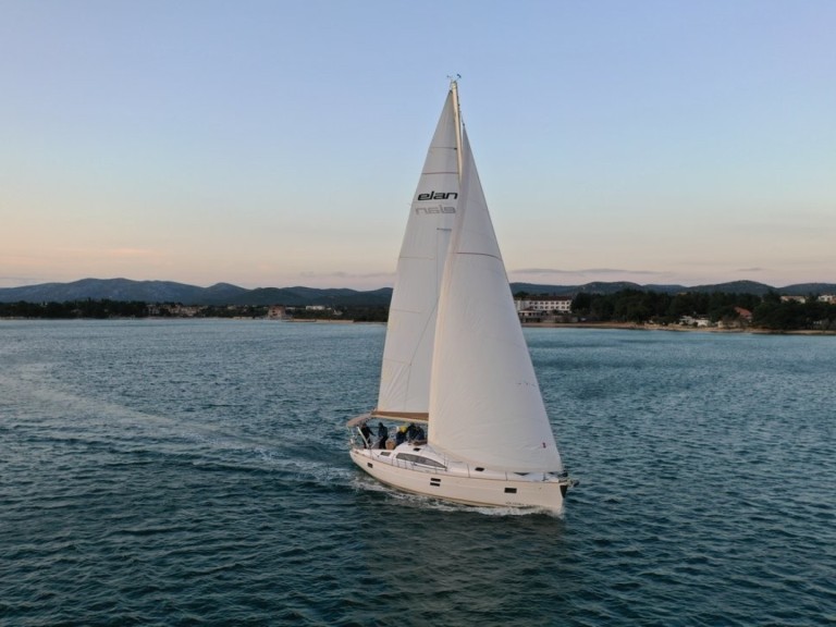 Elan Impression 45.1 charter bareboat or skippered in  Pirovac