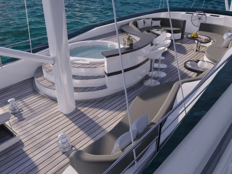 Bareboat Rental Sailboat Custom Made with a boat licence