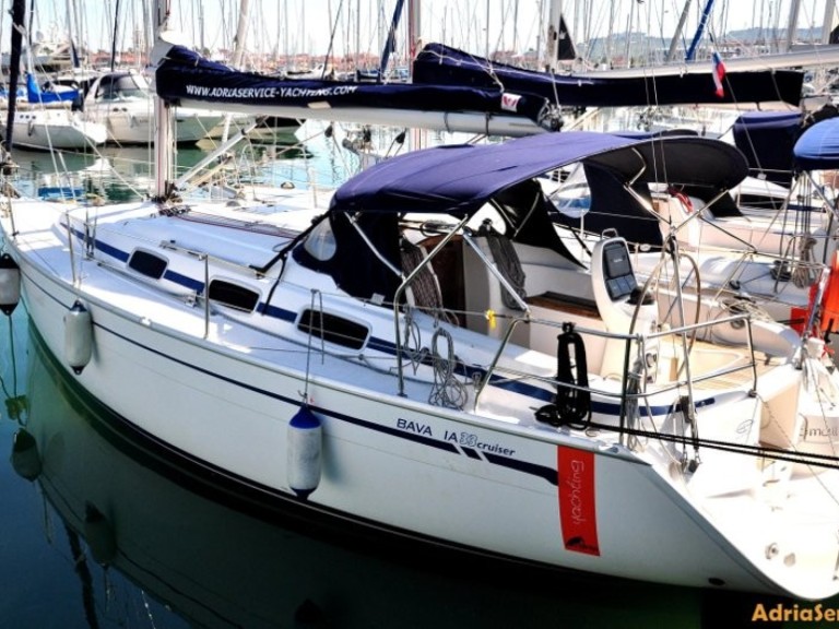 Sailboat rental with or without captain Bavaria Izola
