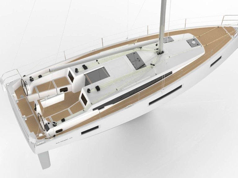 Sailboat rental with or without captain Jeanneau Cecina