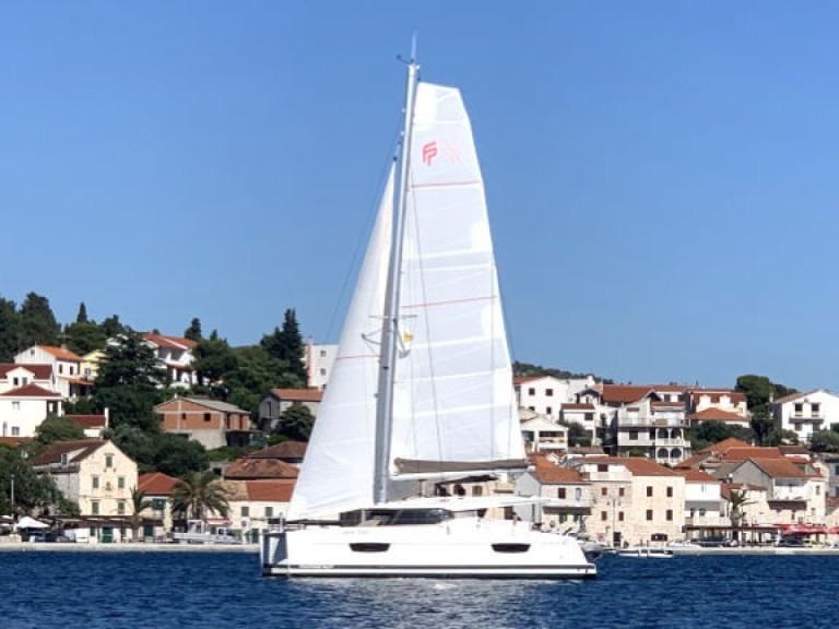 Yacht charter Rogoznica cheap Fountaine Pajot Lucia 40 - 4 cab.