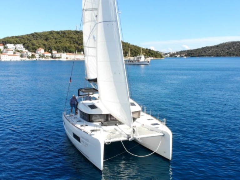 Bareboat Rental Catamaran Lagoon with a boat licence