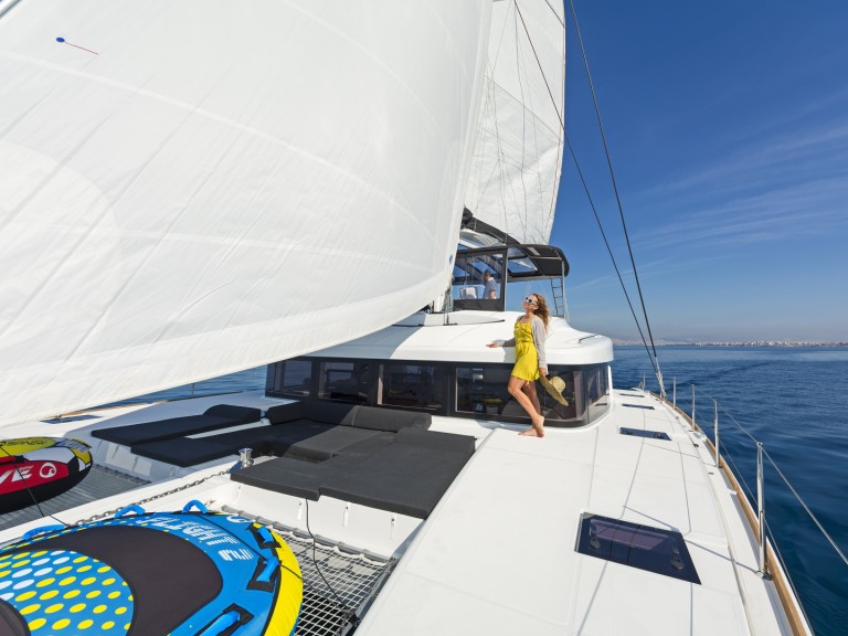 Bareboat Rental Catamaran Lagoon with a boat licence