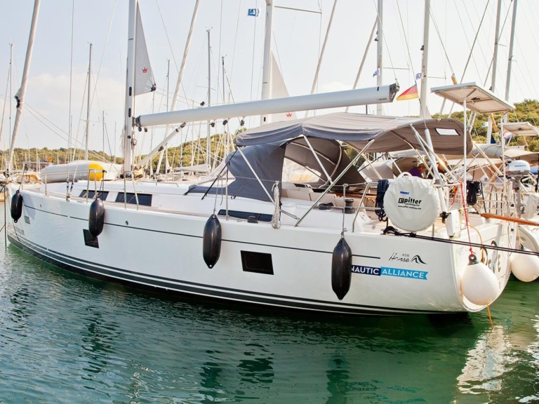 Hanse Hanse 458 charter bareboat or skippered in  Marina Veruda