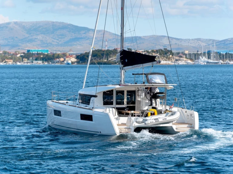 Bareboat Rental Catamaran Lagoon with a boat licence