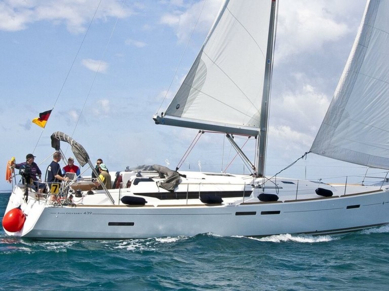 Jeanneau Sun Odyssey 439 charter bareboat or skippered in  Marina Veruda