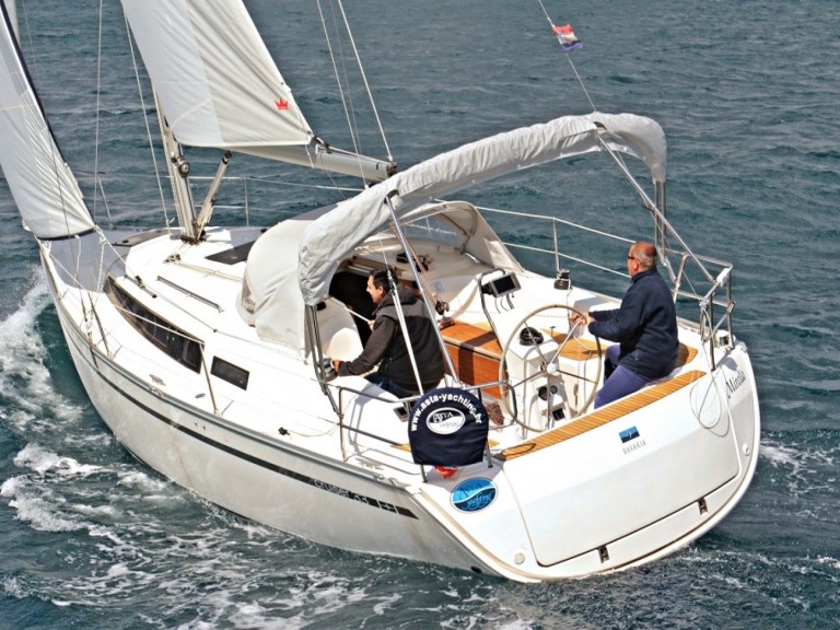 Bareboat Rental Sailboat Bavaria with a boat licence