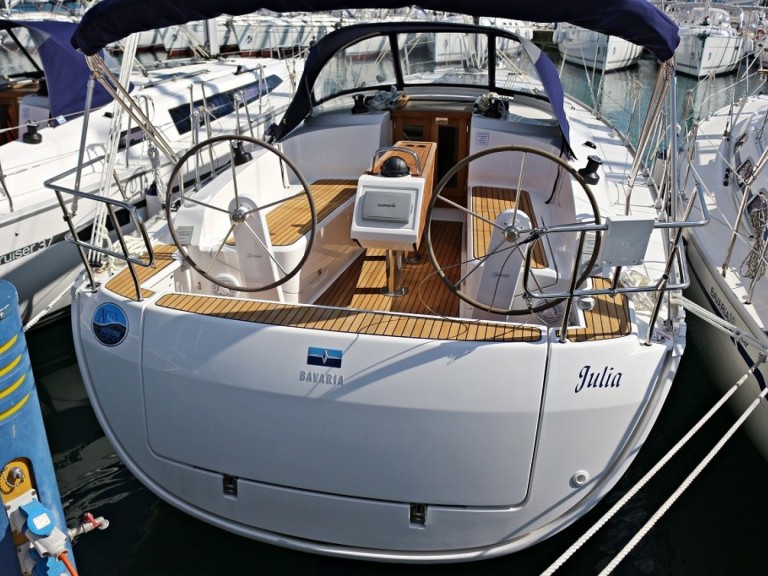 Bavaria Cruiser 37 charter bareboat or captained in  Sukošan