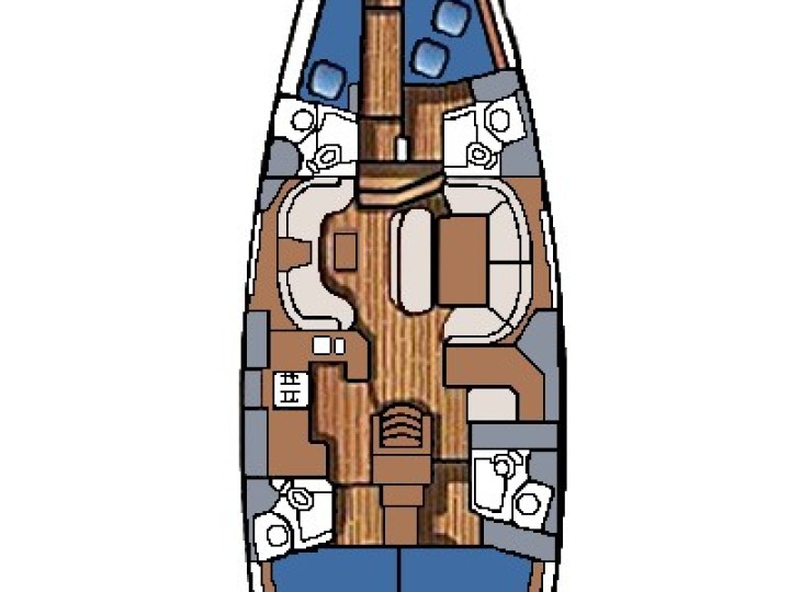 Sailboat rental with or without captain Jeanneau Betina