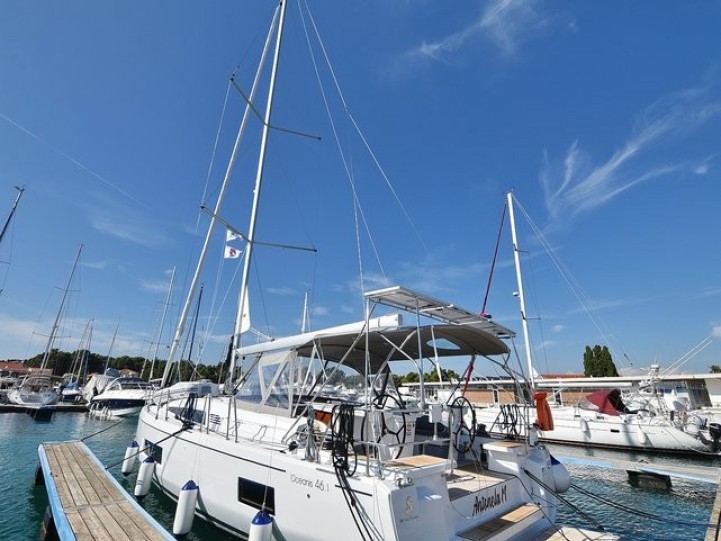 Yacht charter Zadar cheap Oceanis 46.1