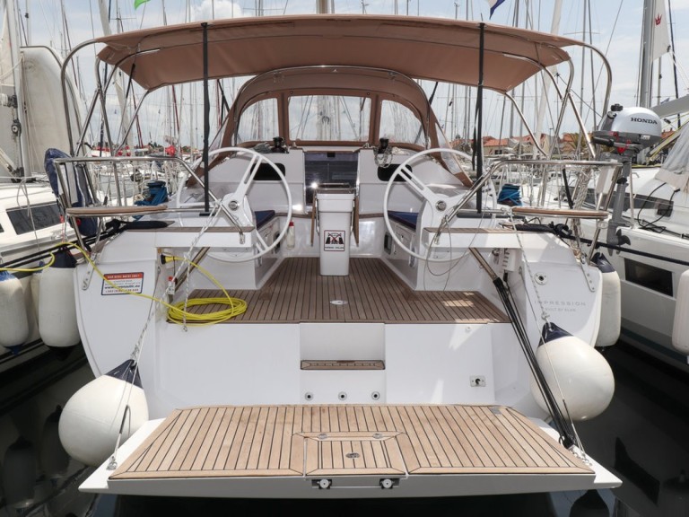 Elan Impression 45 charter bareboat or captained in  Biograd na Moru