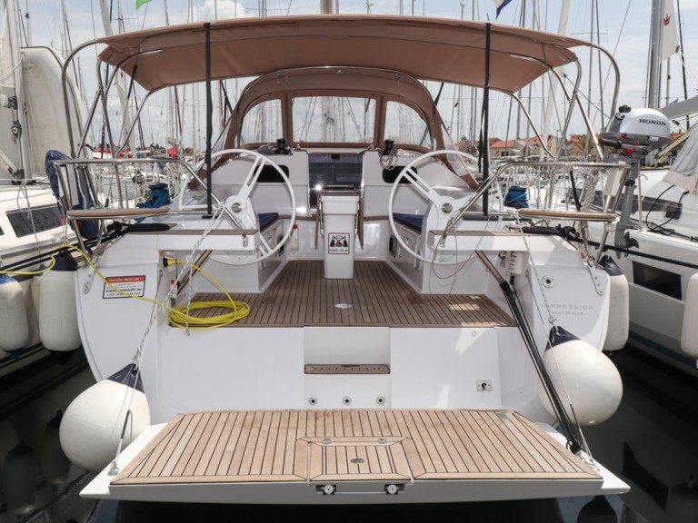 Elan Impression 45 charter bareboat or skippered in  Biograd na Moru